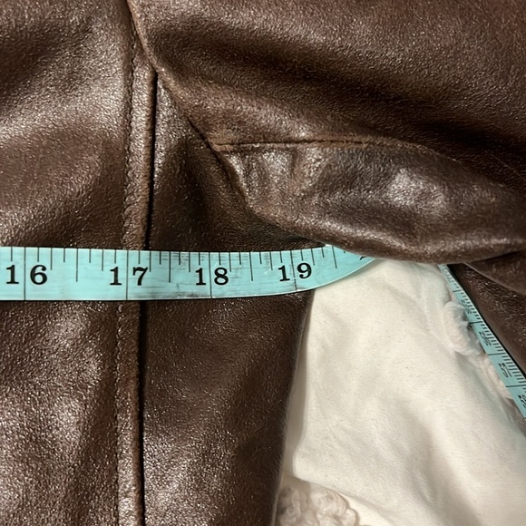 Vintage Wilsons Leather Maxima Chocolate Brown Leather Coat Women’s Medium - Picture 8 of 16
